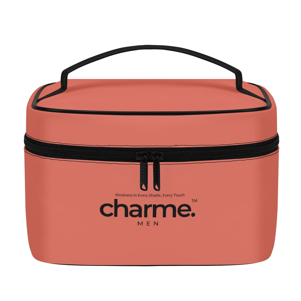 Men's Toiletry Bag - Charme Salmon - charme.™ pure beauty