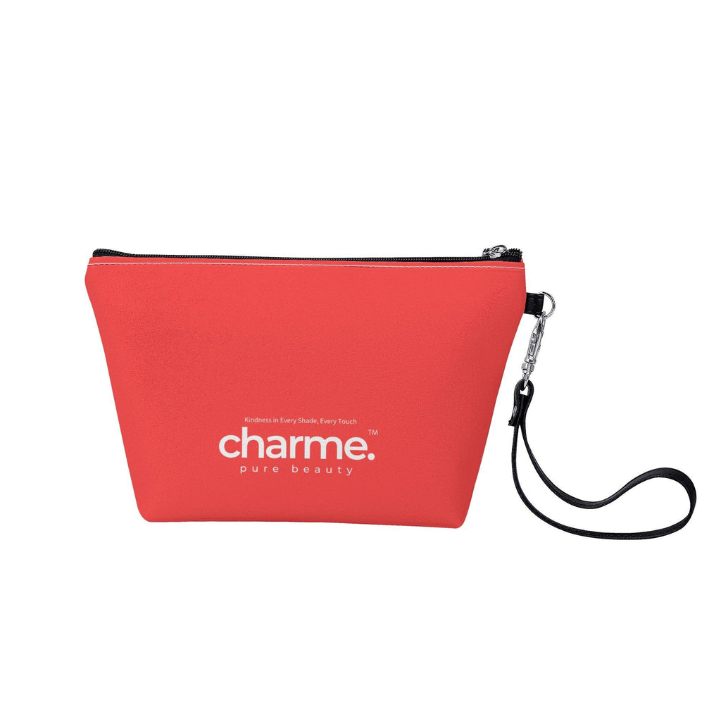 Cosmetic Touch-up Bag - Charme Orange - charme.™ pure beauty