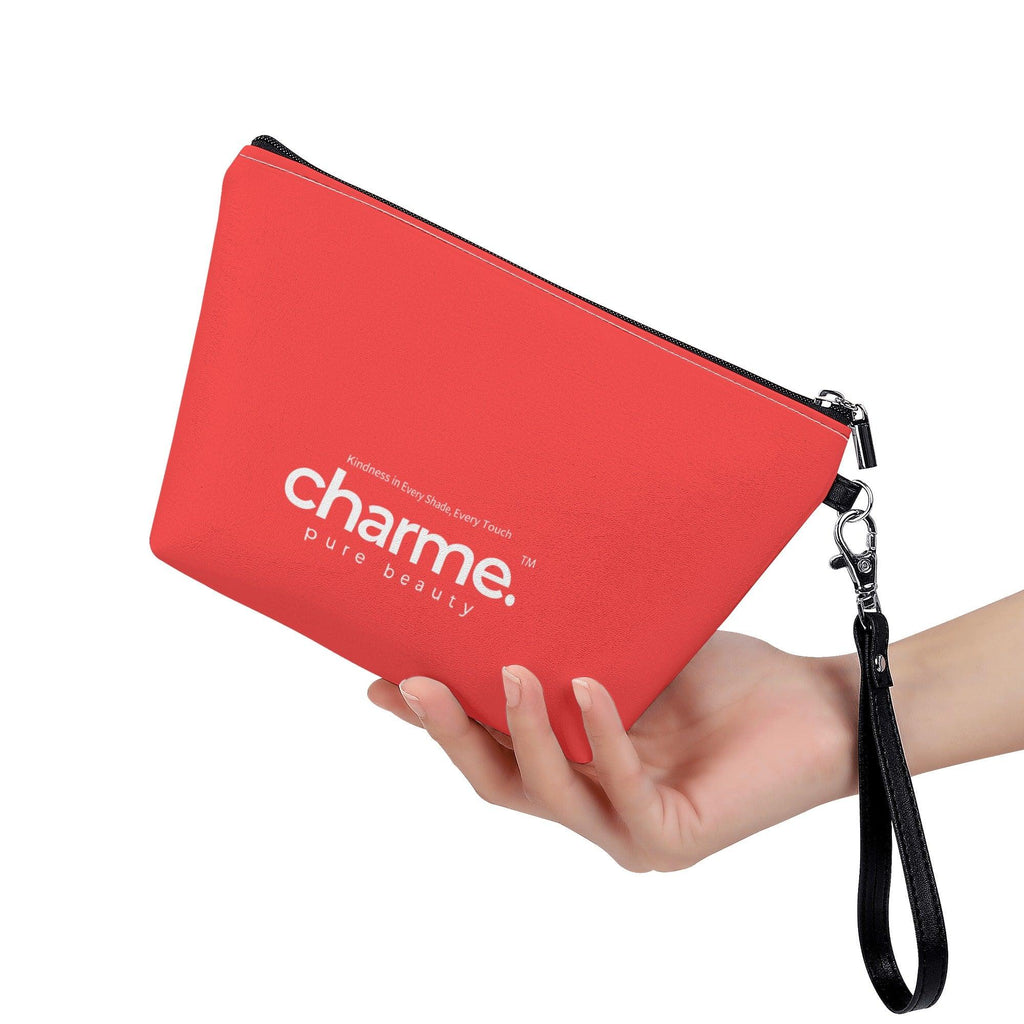 Cosmetic Touch-up Bag - Charme Orange - charme.™ pure beauty