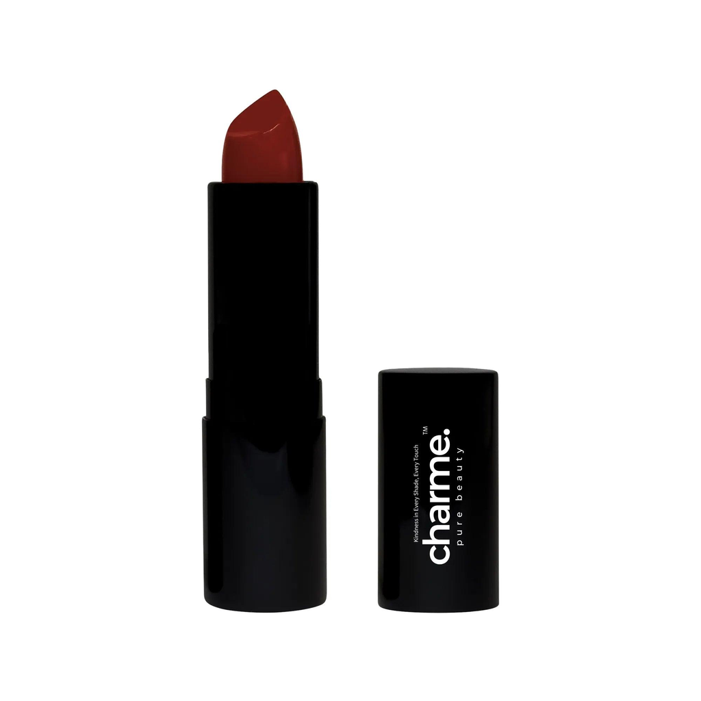 Luxury Matte Lipstick - Red Carpet Red - charme.™ pure beauty