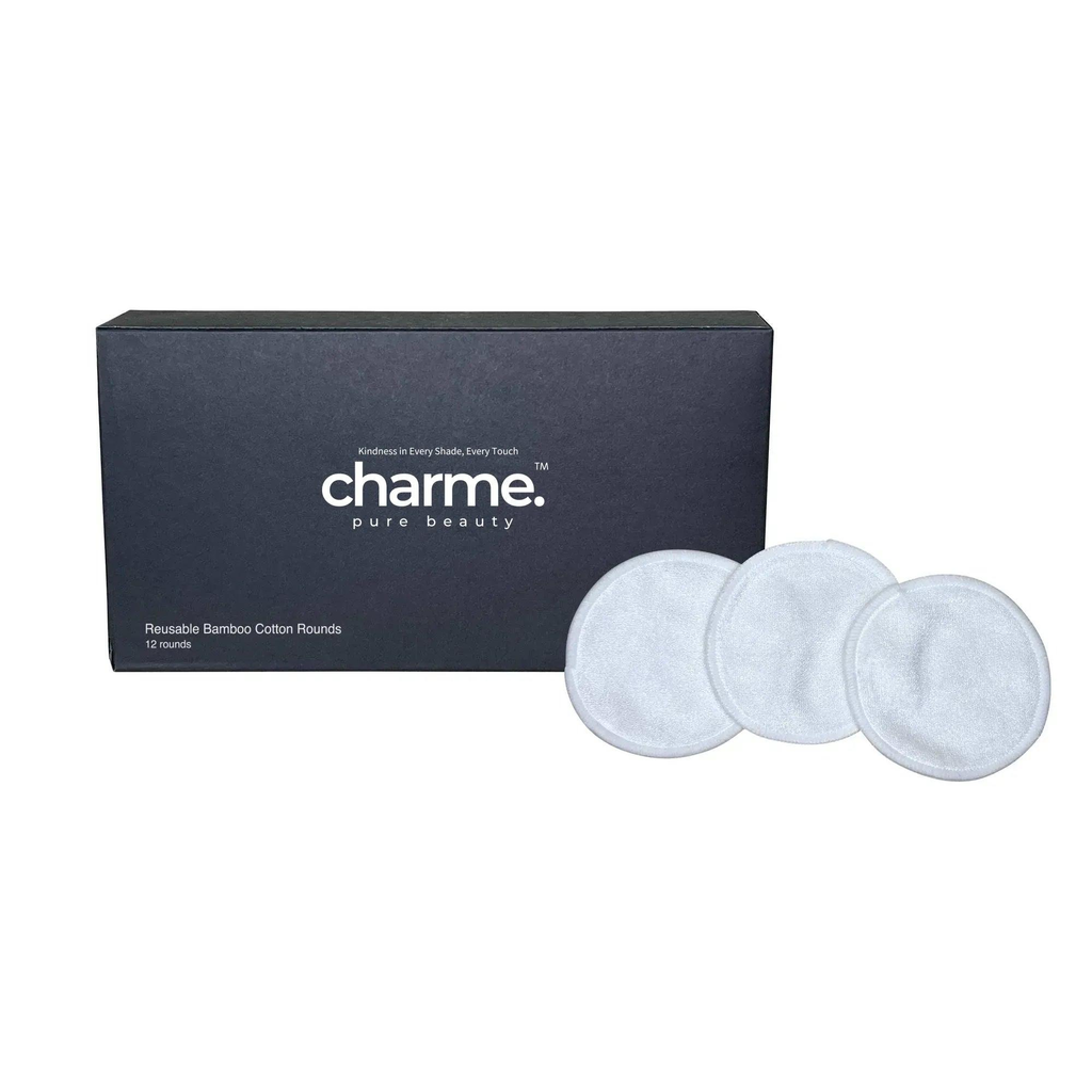 Reusable Bamboo Cotton Rounds - charme.™ pure beauty