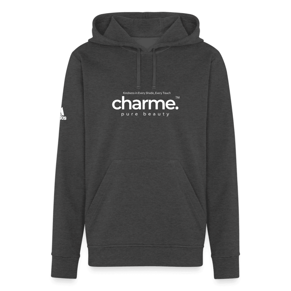 Limited Edition - charme.™ pure beauty - Adidas Unisex Fleece Hoodie - charcoal grey