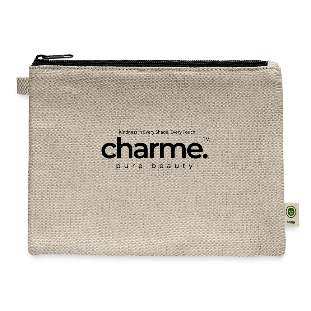 charme.™ sustainable collection - Carry All Pouch - natural